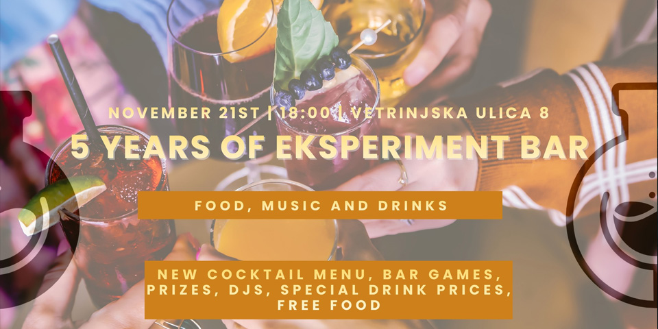 5 Years of Eksperiment Bar